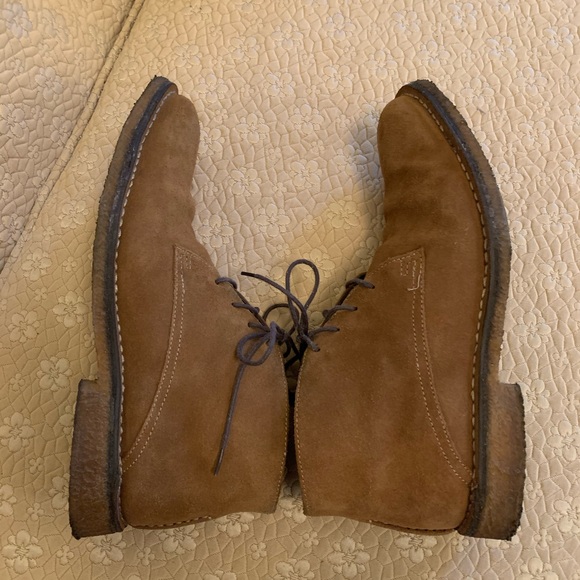 Johnston & Murphy size 10 crepe sole chukka boots - Picture 5 of 10